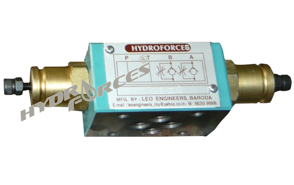 Throttle & Check Valves